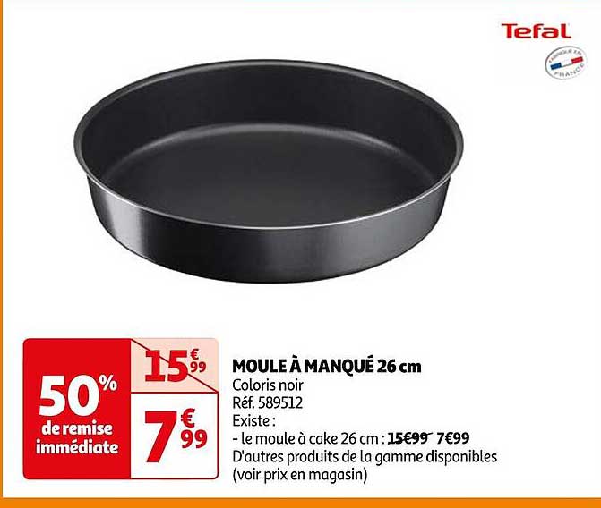 Moule à Manqué 26 Cm Tefal