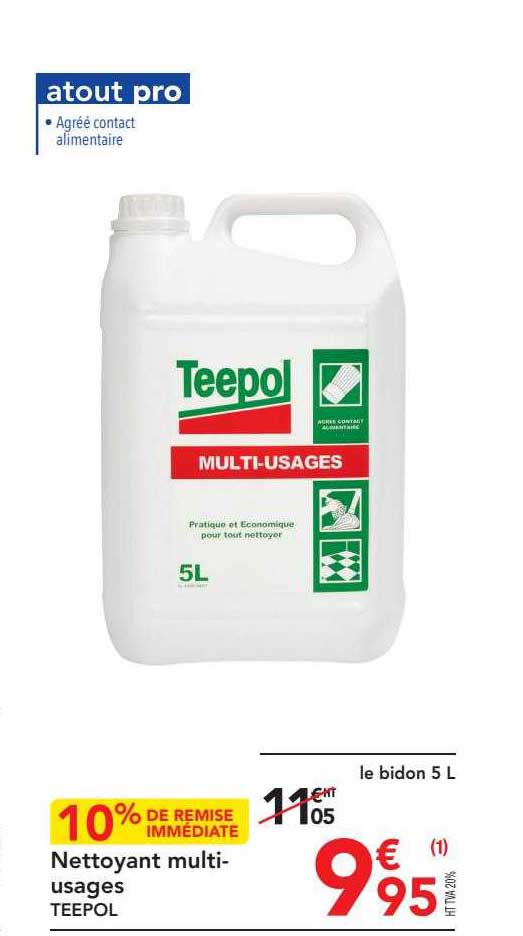 nettoyant multi-usages teepol