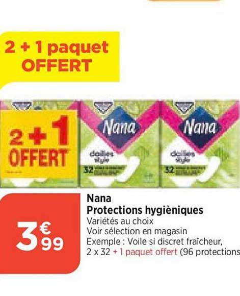 protections hygiéniques nana