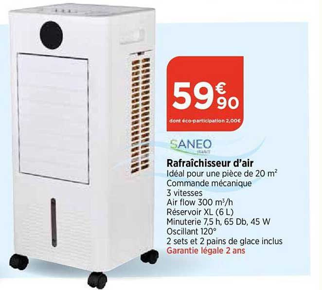 rafraîchisseur d'air saneo