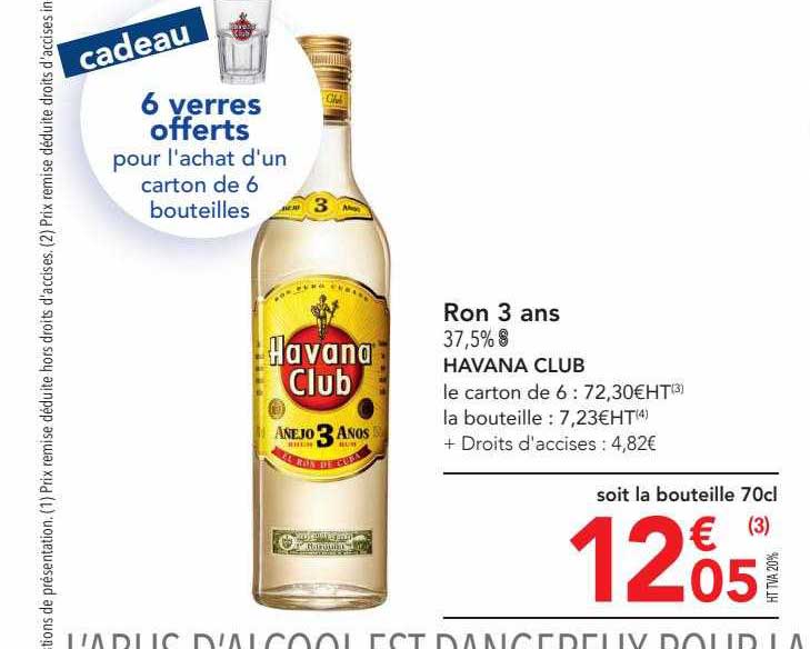ron 3 ans havana club