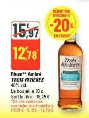 ruhm ambré trois rivières