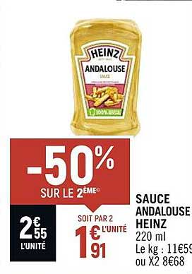 sauce andalouse heinz