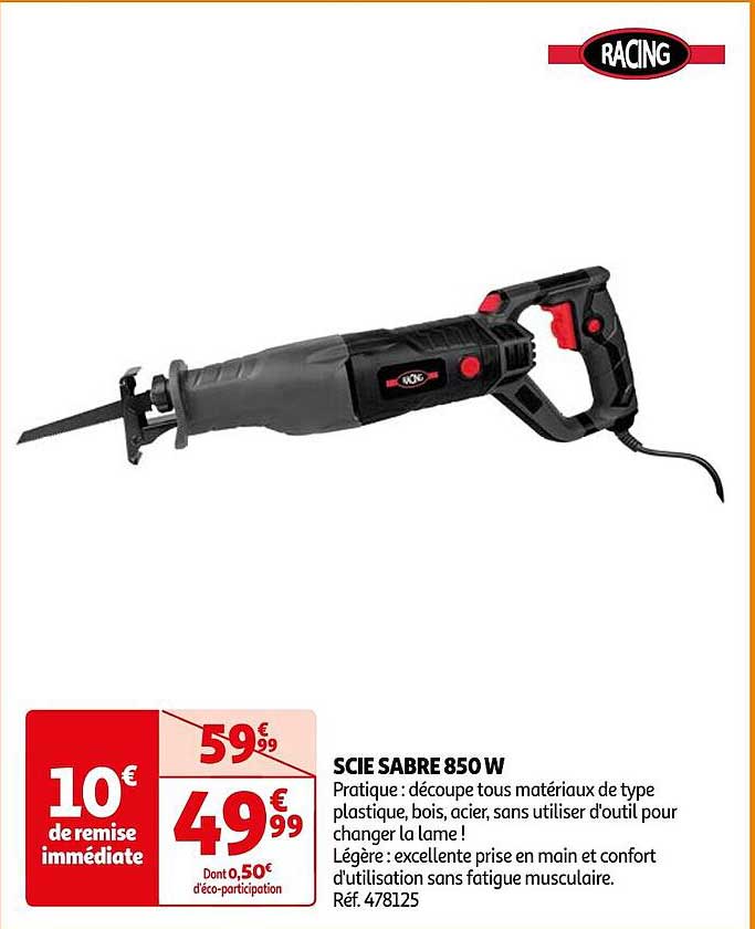 scie sabre 850 w racing
