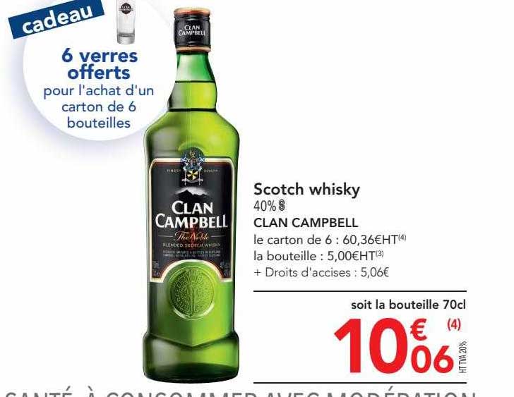 scotch whisky clan campbell