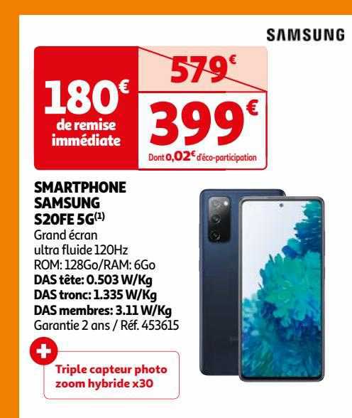 smartphone samsung s20fe 5g