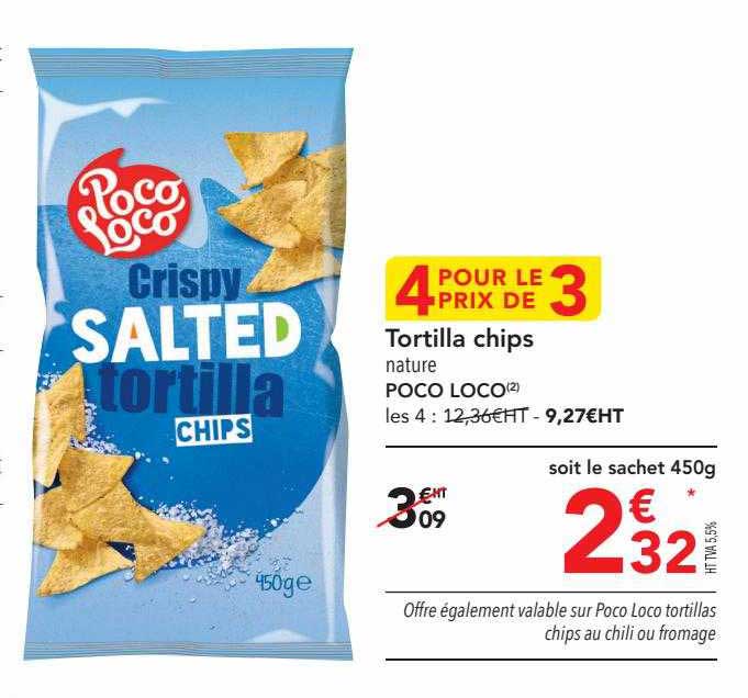 tortilla chips nature poco loco