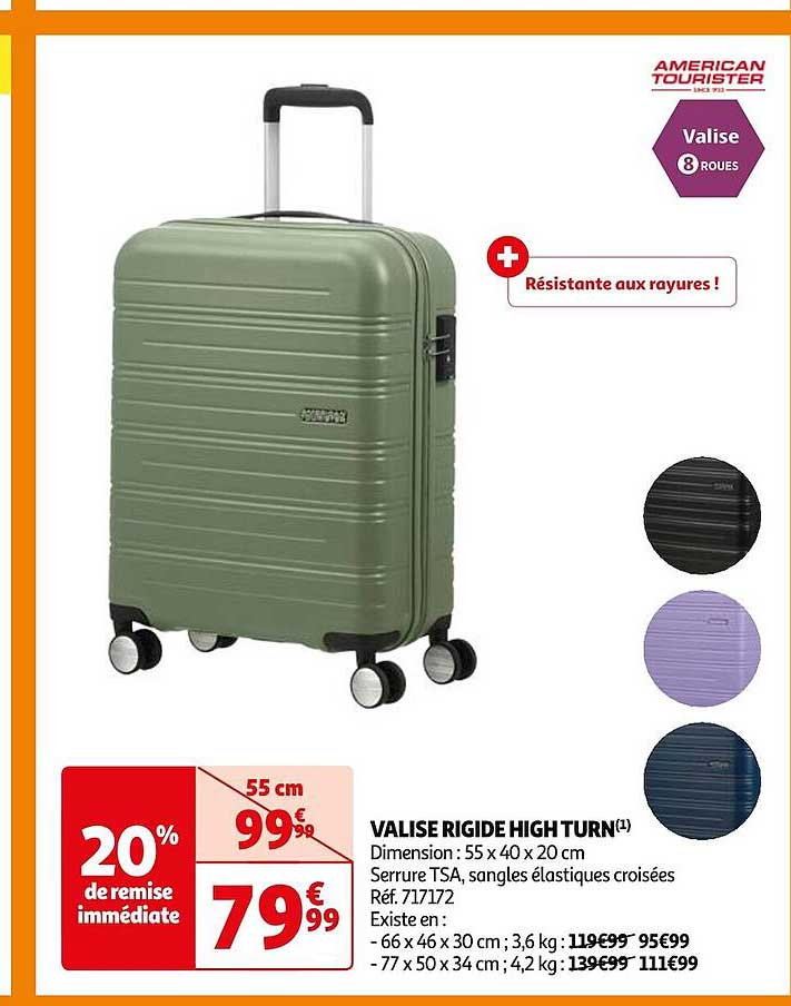 valise rigide high turn