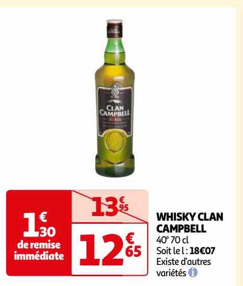 whisky clan campbell