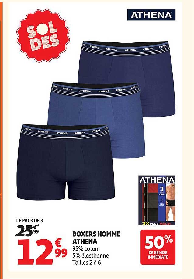 ATHENA BOXERS HOMME