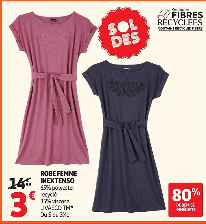 INEXTENSO ROBE FEMME