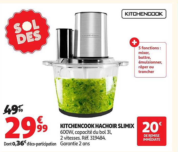 KITCHENCOOK HACHOIR SLIMIX