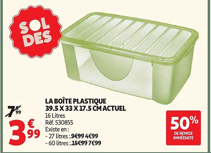 LA BOÎTE PLASTIQUE