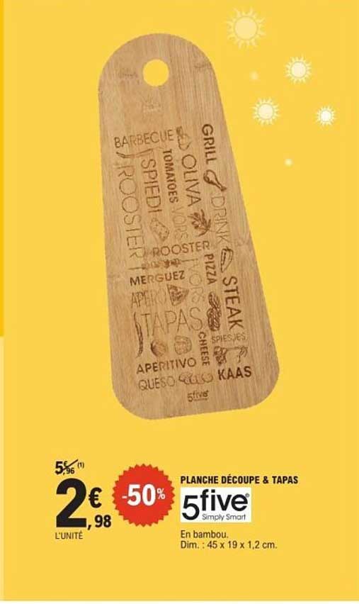 PLANCHE DÉCOUPE & TAPAS