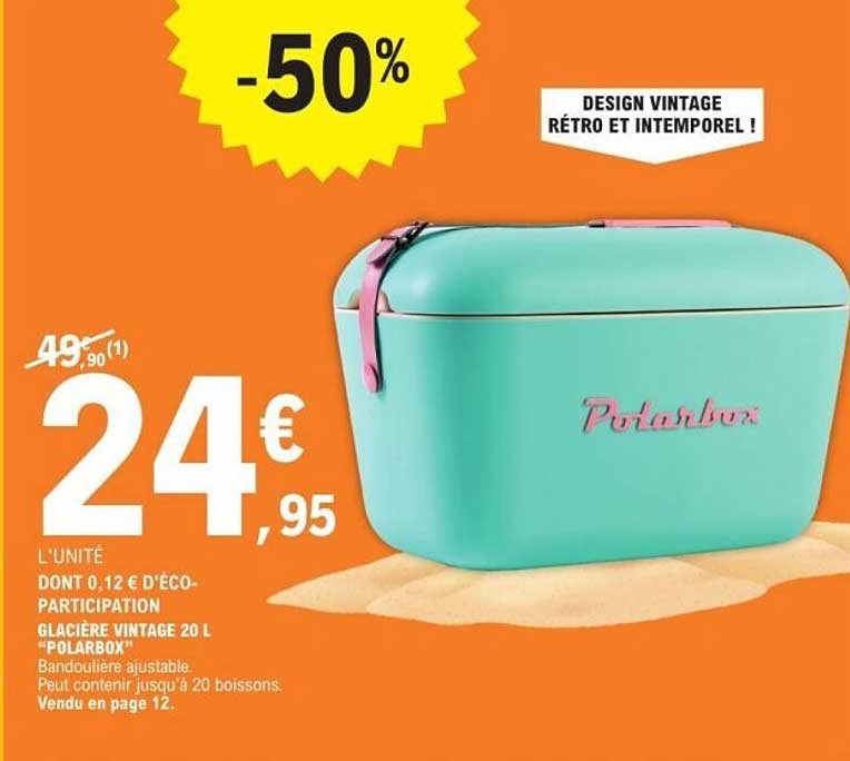 Polarbox Glacière Vintage