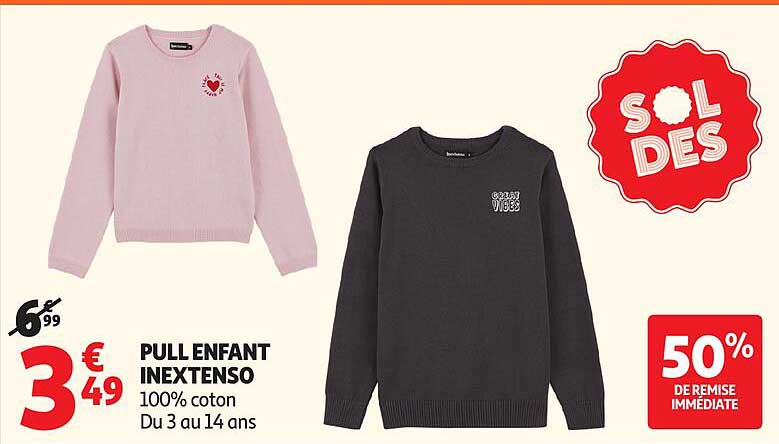 PULL ENFANT INEXTENSO