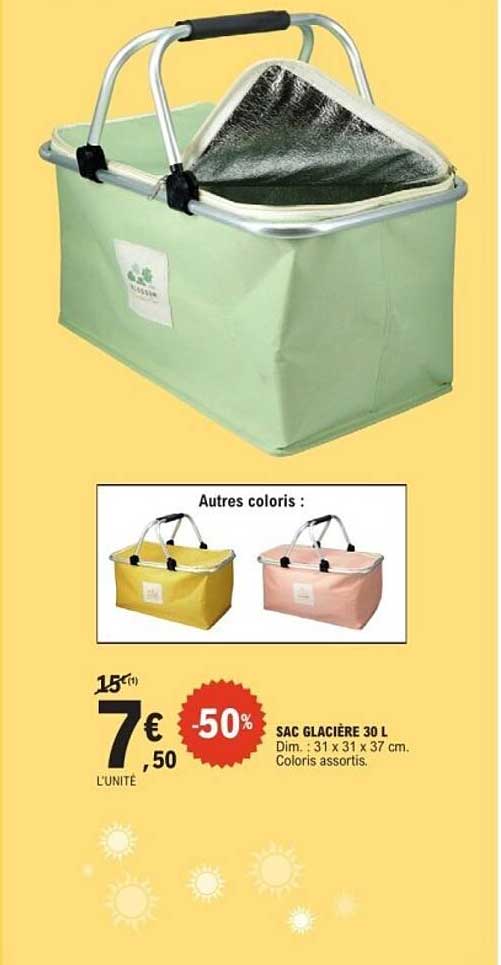 SAC GLACIÈRE 30 L