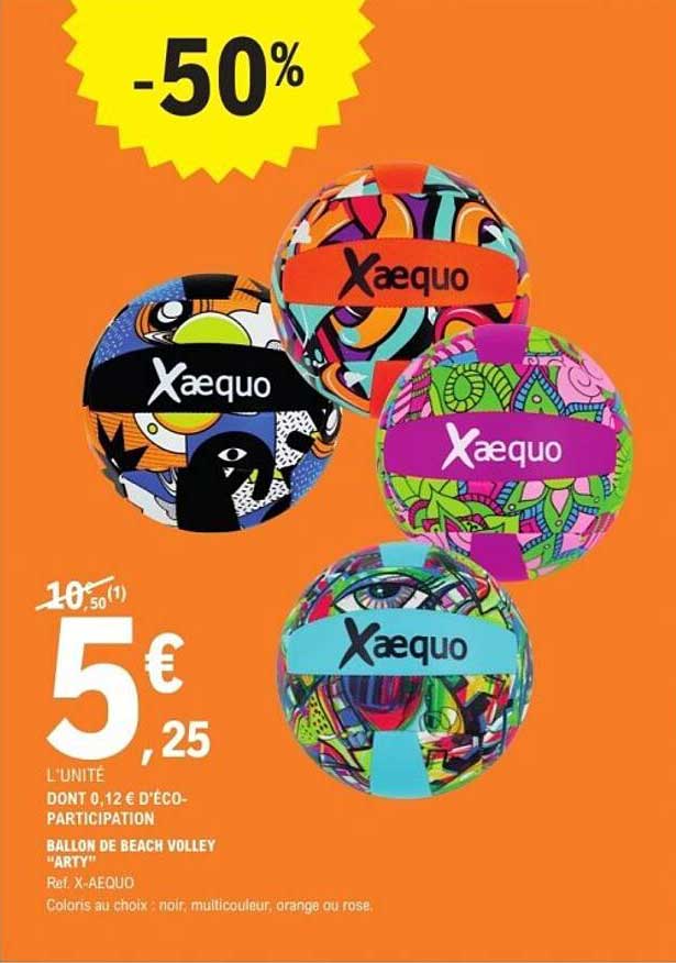 Xaequo Ballon de beach volley "Arty