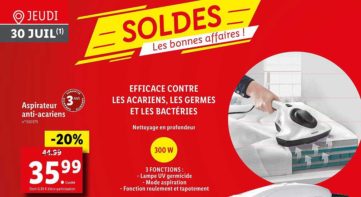 aspirateur anti acariens