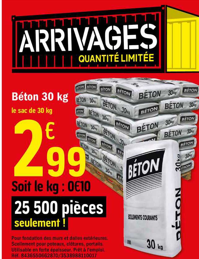 Béton 30 Kg