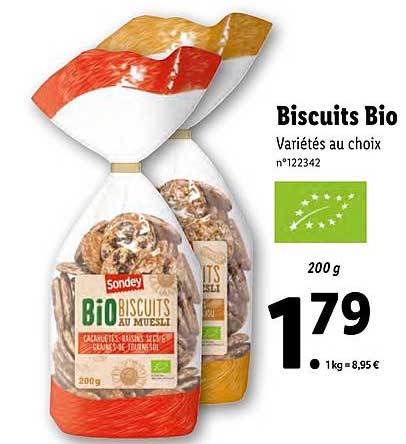 Biscuits Bio