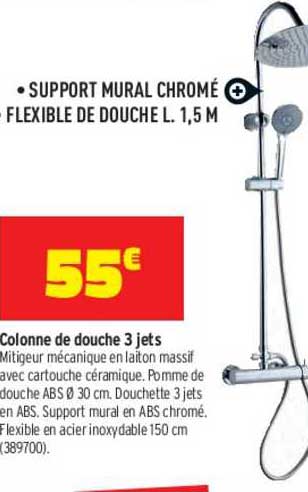 Colonne De Douche 3 Jets