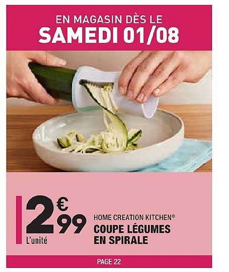 couple légumes en spirale home creation kitchen