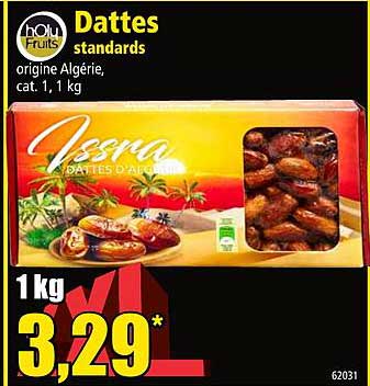 dattes standards holy fruits