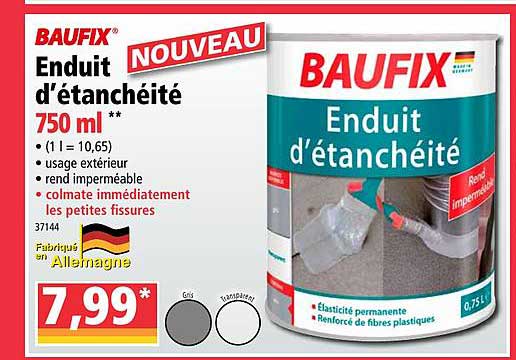 enduit d'étanchéité baufix