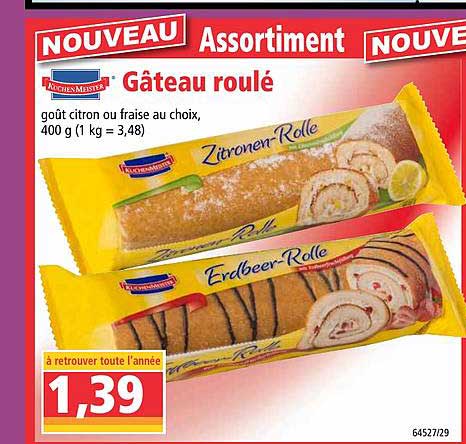 Gâteau Roulé