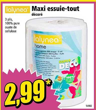 maxi essuie tout lalynea