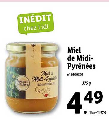 Miel De Midi Pyrénées