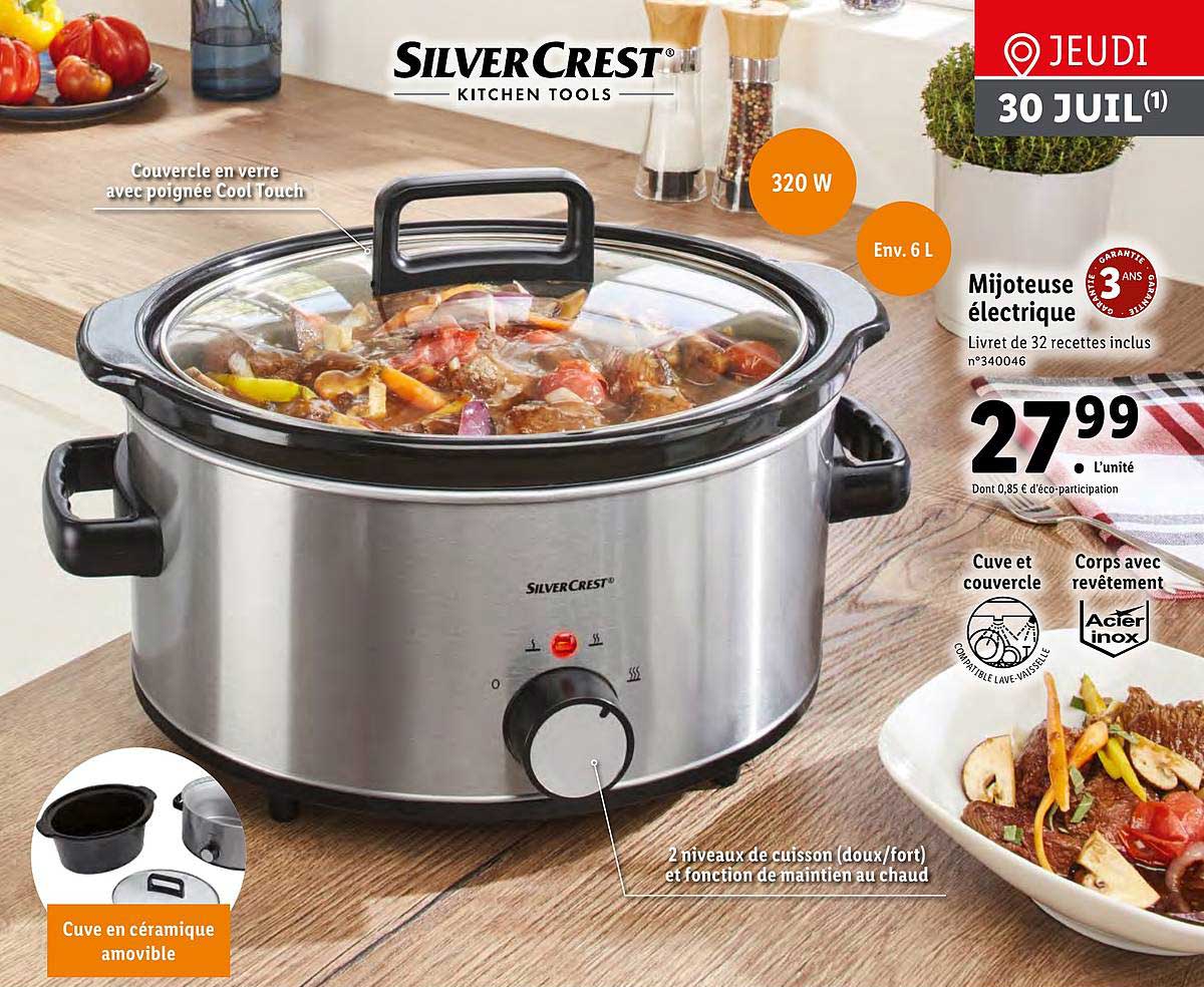 mijoteuse électrique silvercrest