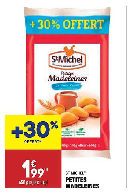 petites madeleines st michel