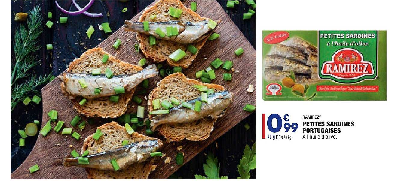 petites sardines portugaises ramirez