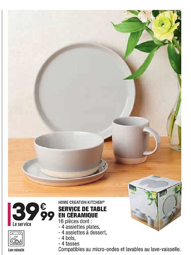 Service De Table En Céramique Home Creation Kitchen