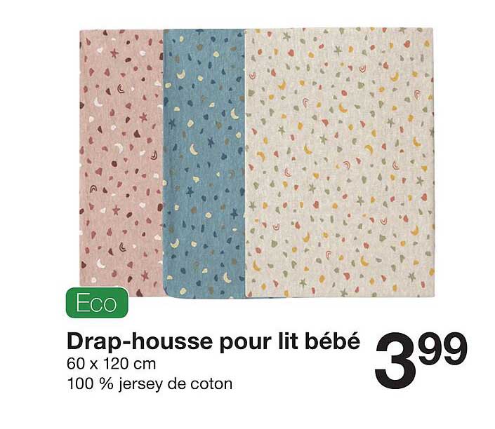 drap-housse pour lit bébé