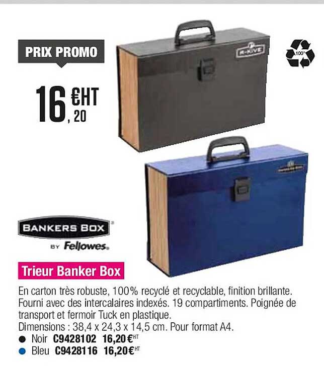 bankers box  trieur banker box