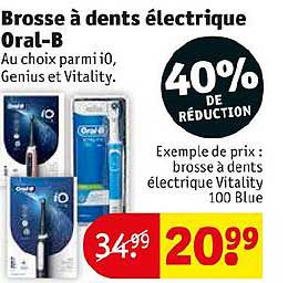 brosse à dents électrique oral-b