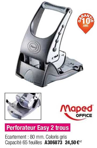 maped perforateur easy 2 trous