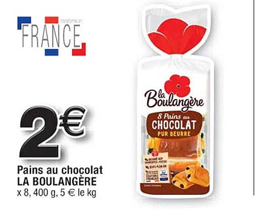 Pains Au Chocolat La Boulangère