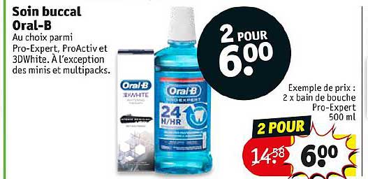 soin buccal oral-b