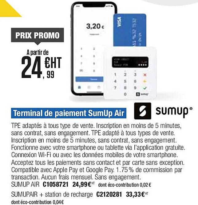 Terminal De Paiement Sumup Air
