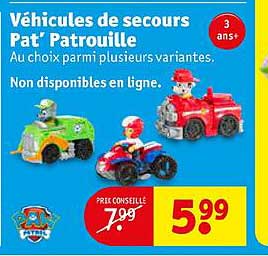 véhicules d secours pat' patrouille