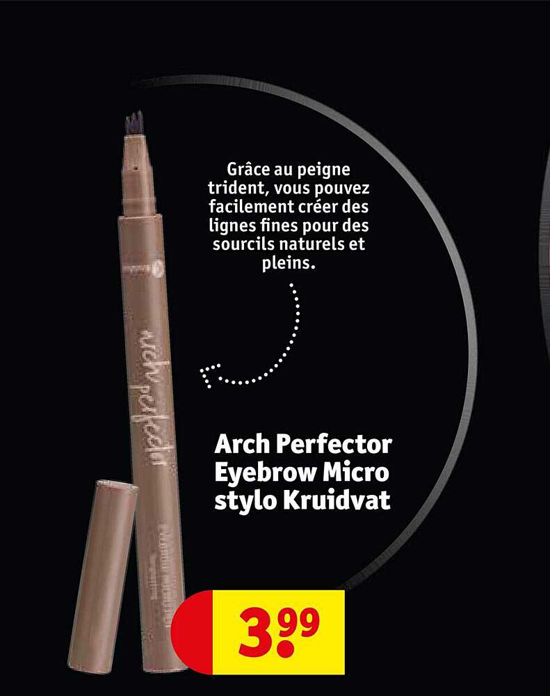 arch perfector eyebrow micro stylo kruidvat