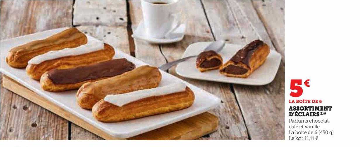 Assortiment D'éclairs
