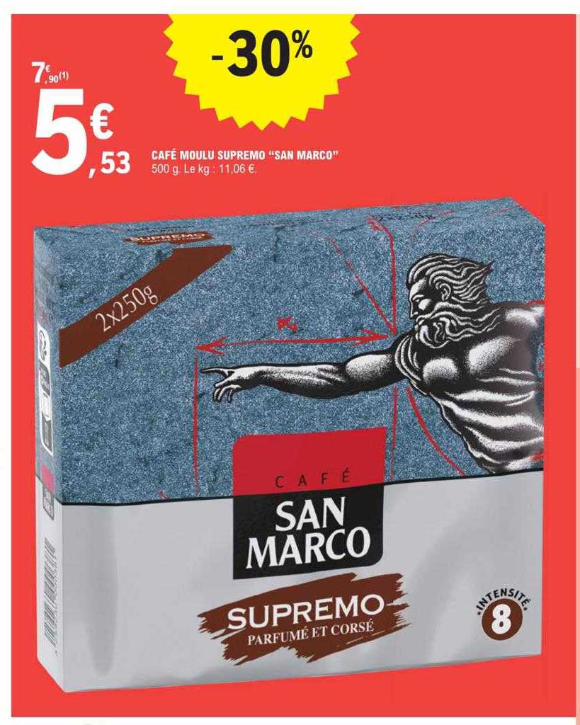 café moulu supremo "san marco"