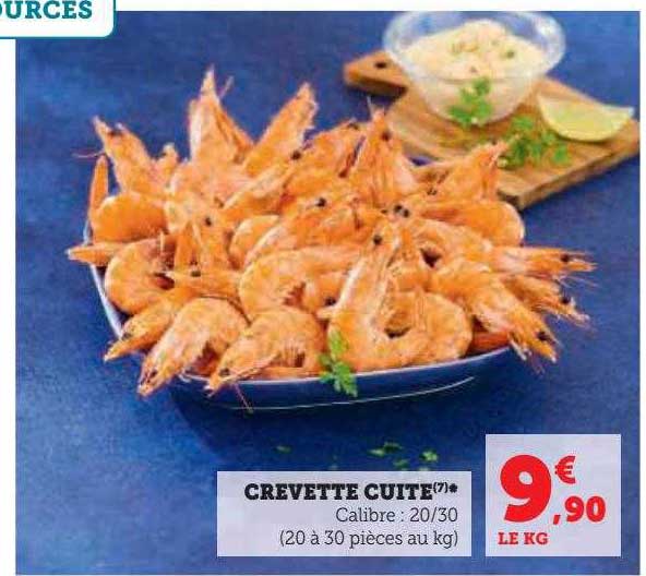 Crevette Cuite