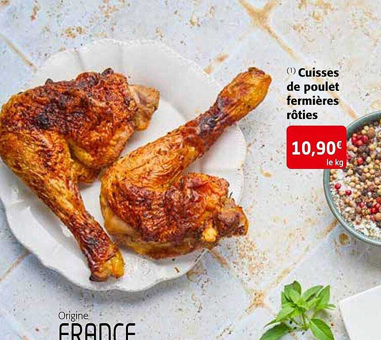 Cuisses De Poulet Fermières Rôties