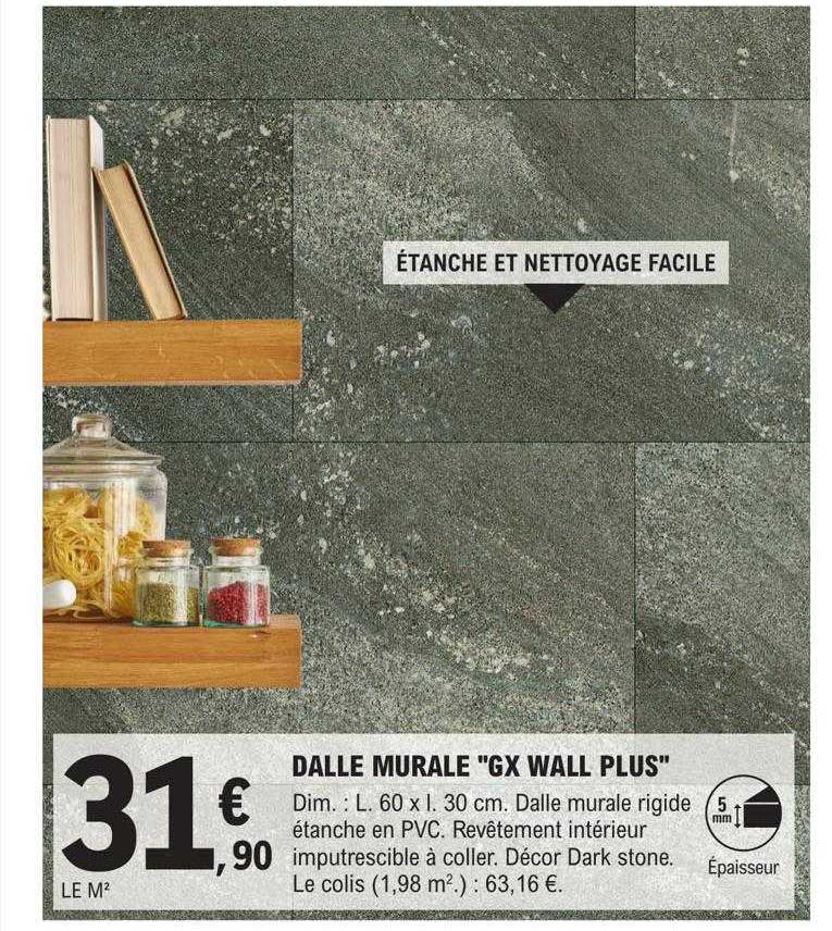 dalle murale "gx wall plus"